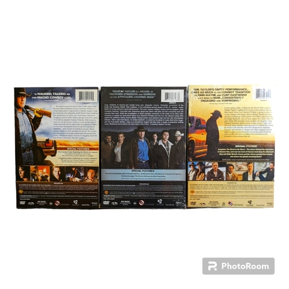Longmire DVD Seasons 1, 2 & 3 First Season Used, Seasons 2 & 3 New & Sealed - Picture 8 of 9
